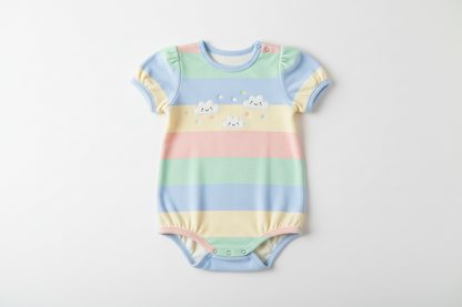 Minimood – Summer Tracksuit Set for Babies (T-Shirt & Shorts)